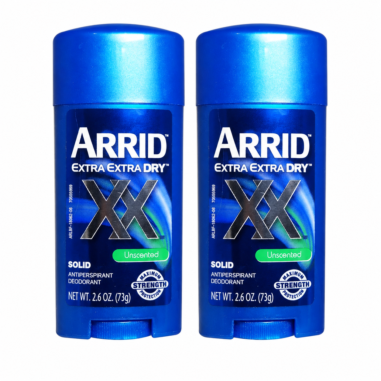 Arrid XX Anti-Perspirant Deodorant Solid Unscented 2.6 oz Arrid